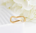 Stone Abstract Stacking Ring